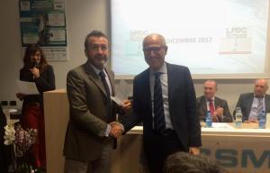 Consegna della targhe a studenti, sponsor e supporter HPDC e LPDC