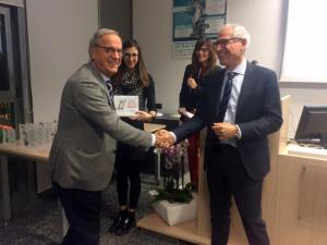 Consegna della targhe a studenti, sponsor e supporter HPDC e LPDC